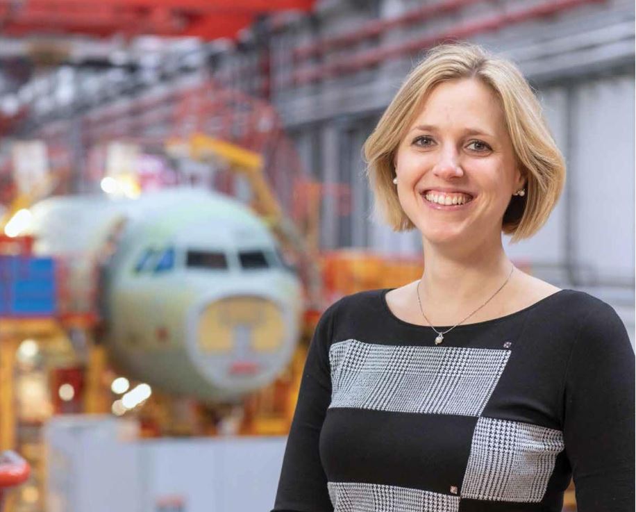 Marie Illeová pracuje ve špičkovém managementu Airbusu Hamburk